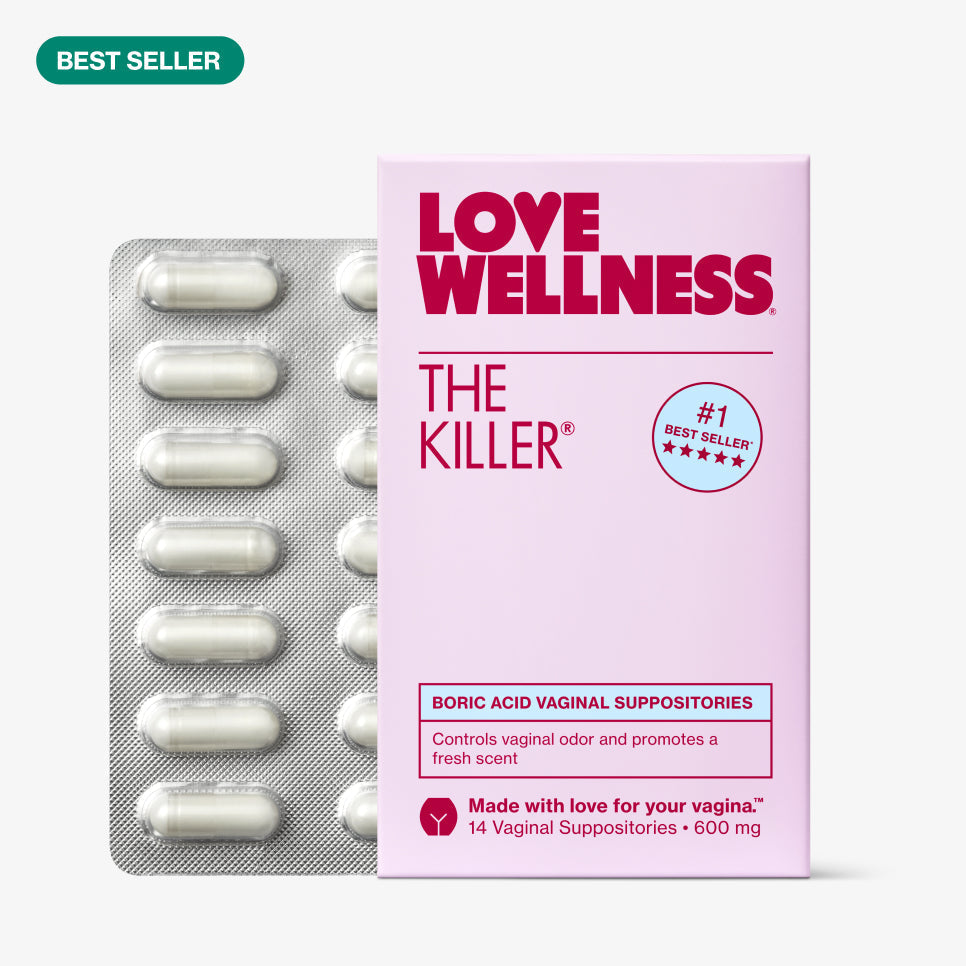 The Killer® Boric Acid Suppositories W4